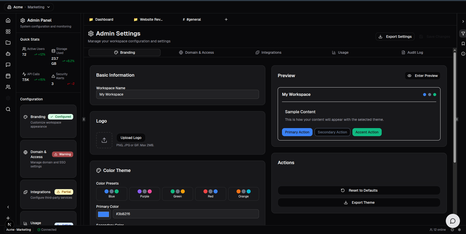 Admin & People Management